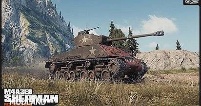 4A3E8 Sherman Skin - Rice's Red Devils 1.0.2.1 [1.0.2.1]
